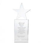 View larger image of Crystal Trophy - Star - Large